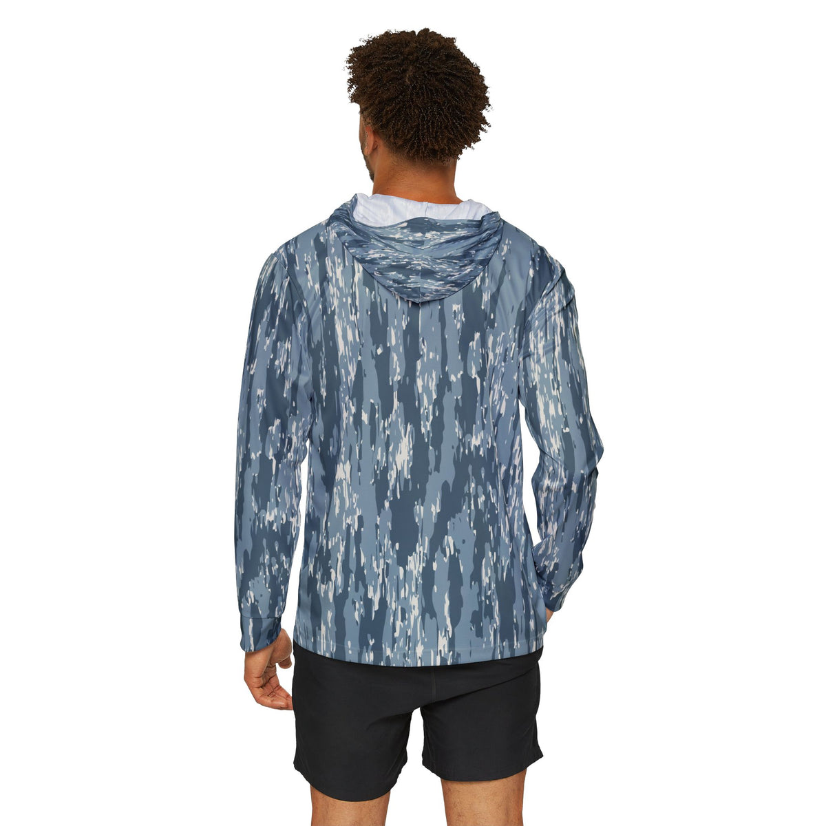 Southern Static Camo Hoodie - Men's Sports Warmup Pullover