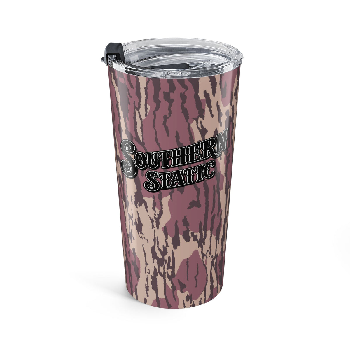 20oz Pink Camo Tumbler – Southern Static Insulated Travel Cup