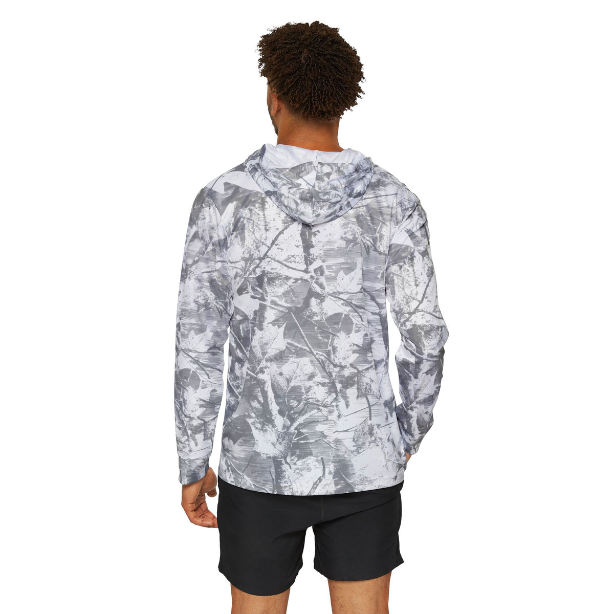 Southern Static Men's Tie-Dye Warmup Hoodie — Lightweight Athletic Pullover