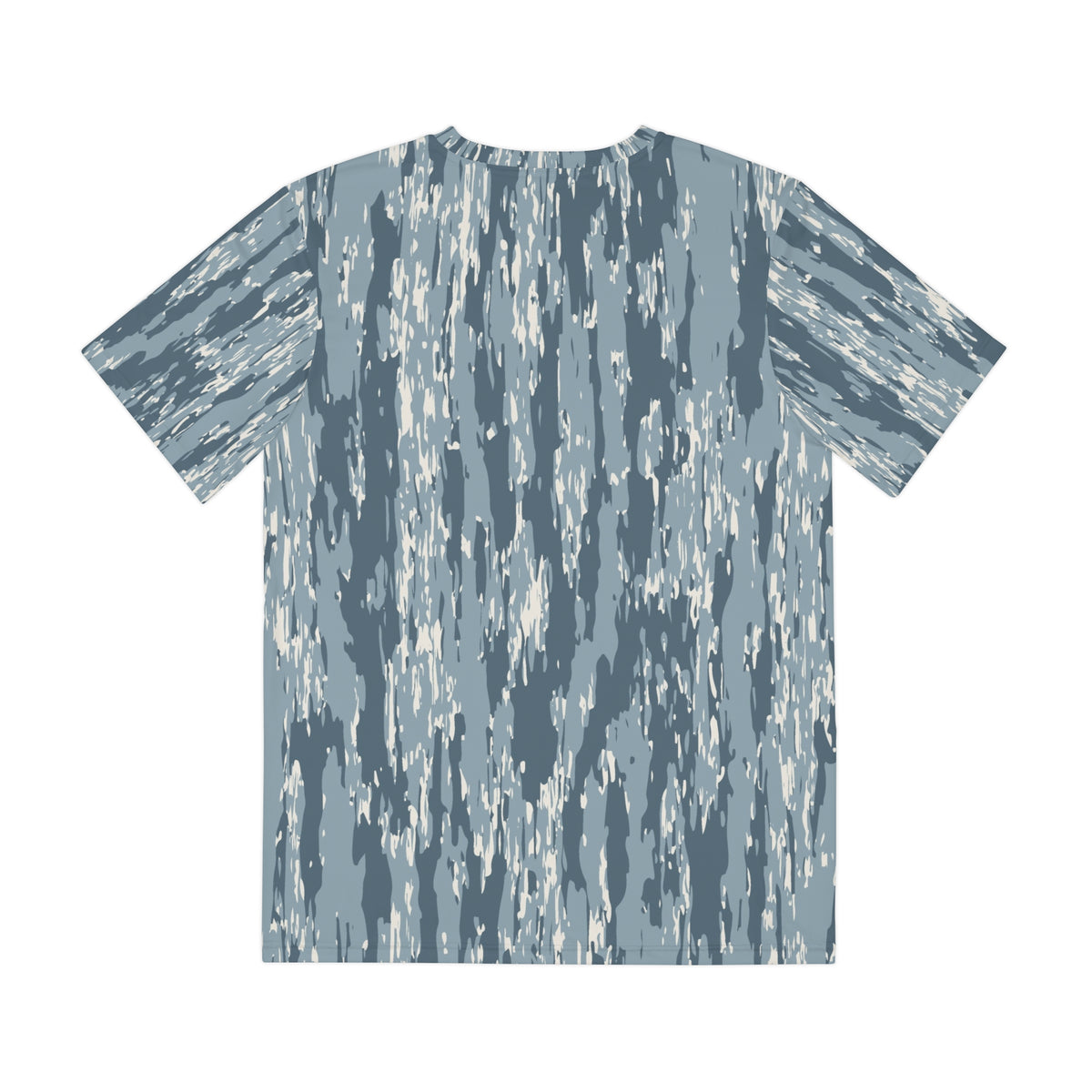 Southern Static Camouflage Tee — Men's All-Over Print Polyester Shirt
