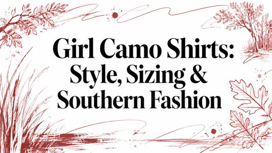Girl Camo Shirts: Style, Sizing & Southern Fashion