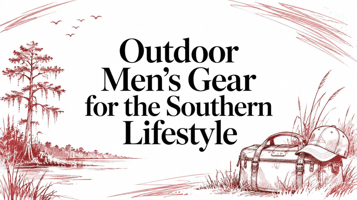 Outdoor Men's Gear for the Southern Lifestyle