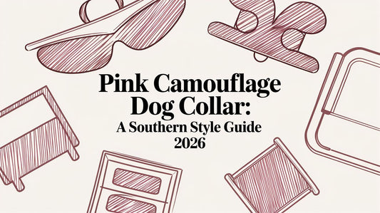 Pink Camouflage Dog Collar: A Southern Style Guide 2026