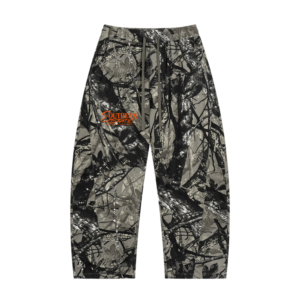 Southern Static Unisex Tree Camo Barrel Leg Pants
