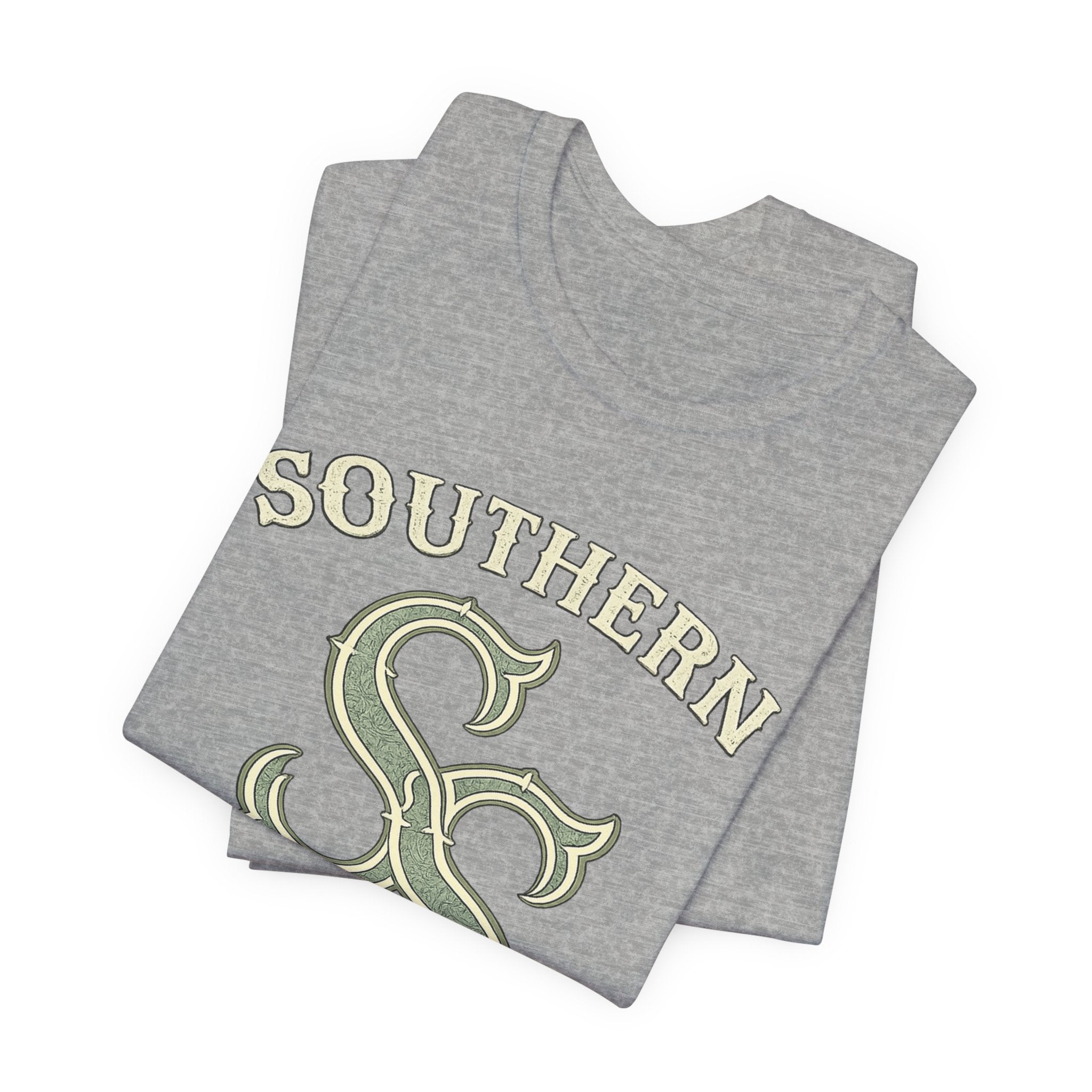 Southern Static SS Logo Tee — Vintage Collegiate Graphic T-Shirt