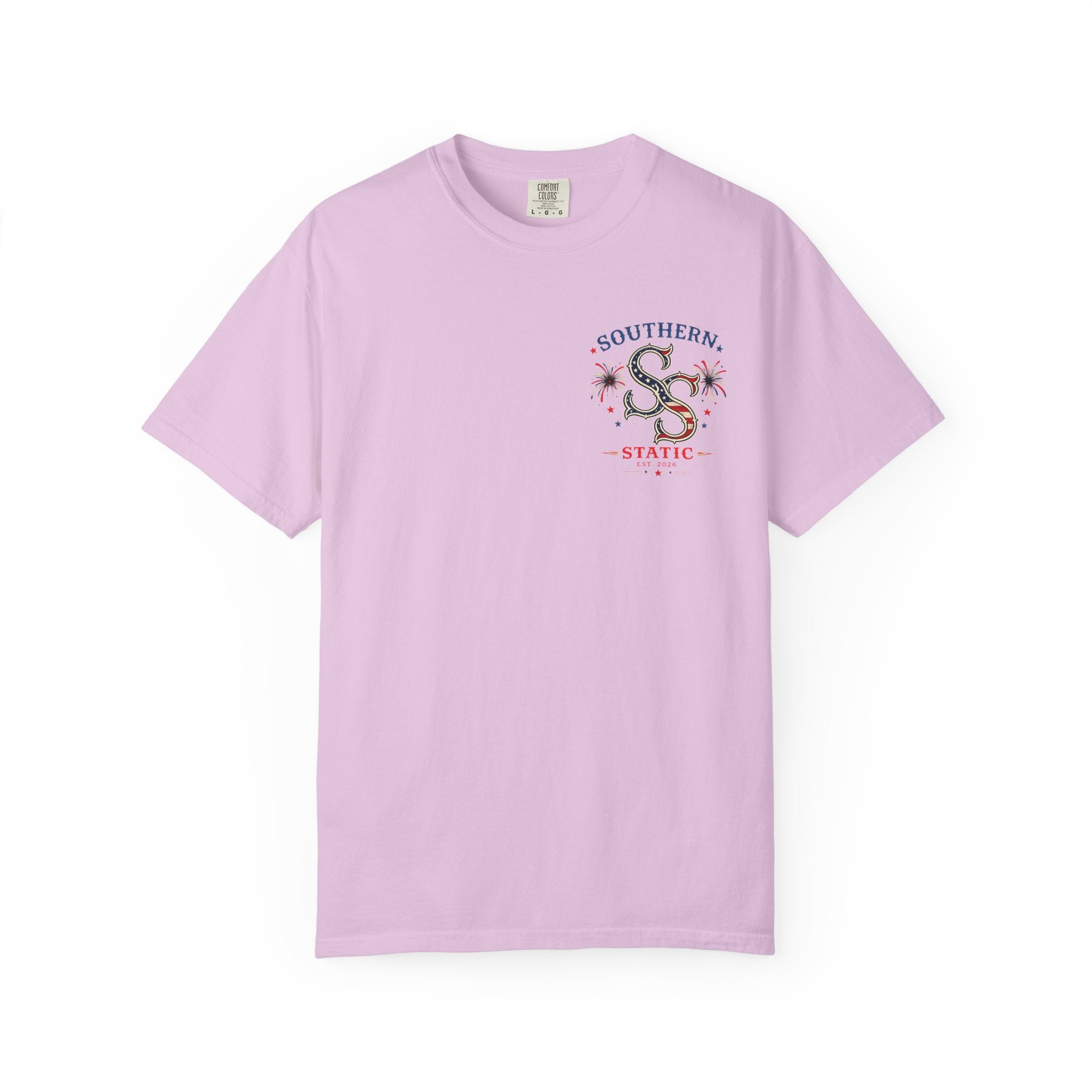Women’s Southern Static Patriotic T-Shirt