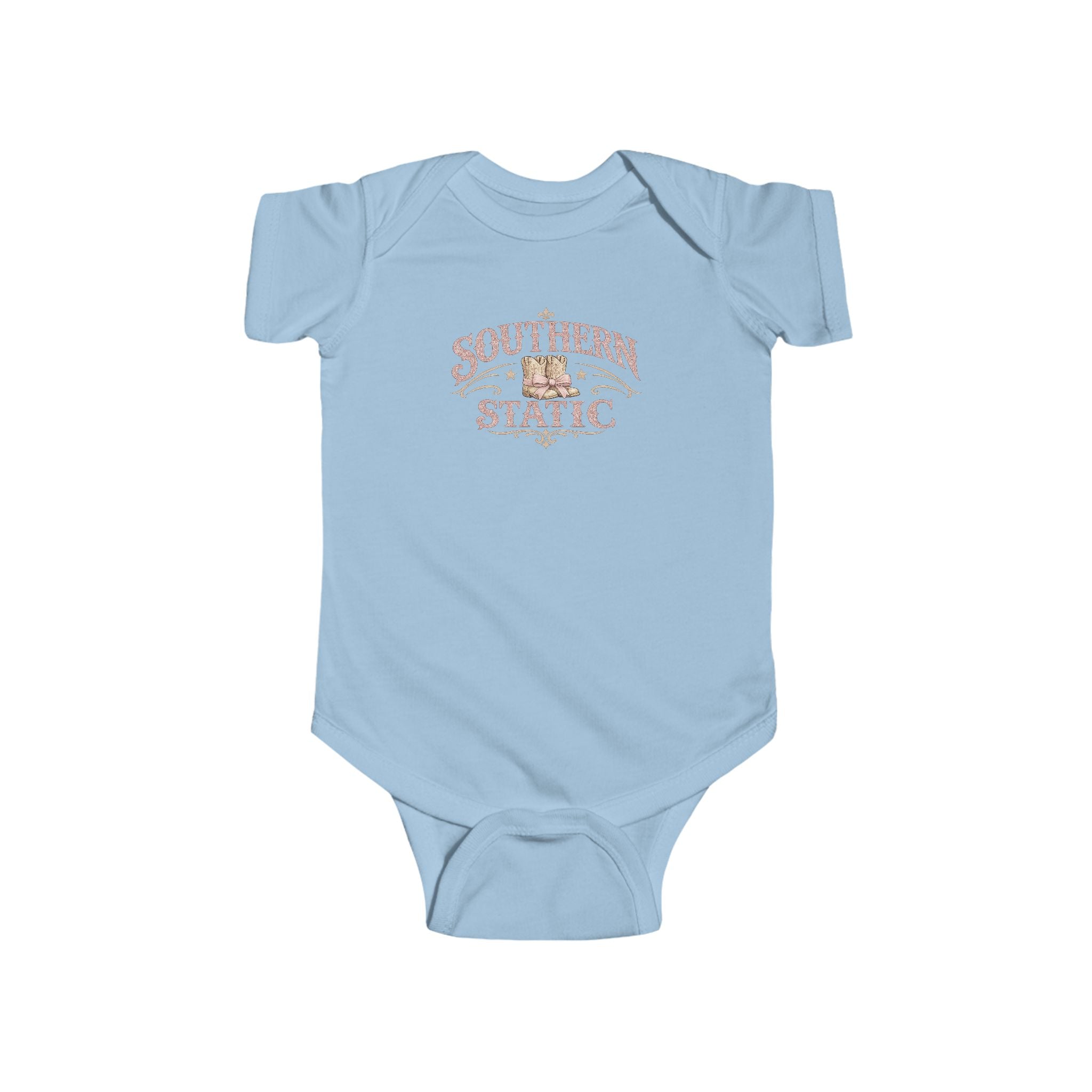 Southern Static Baby Bodysuit — Vintage Logo Infant Onesie