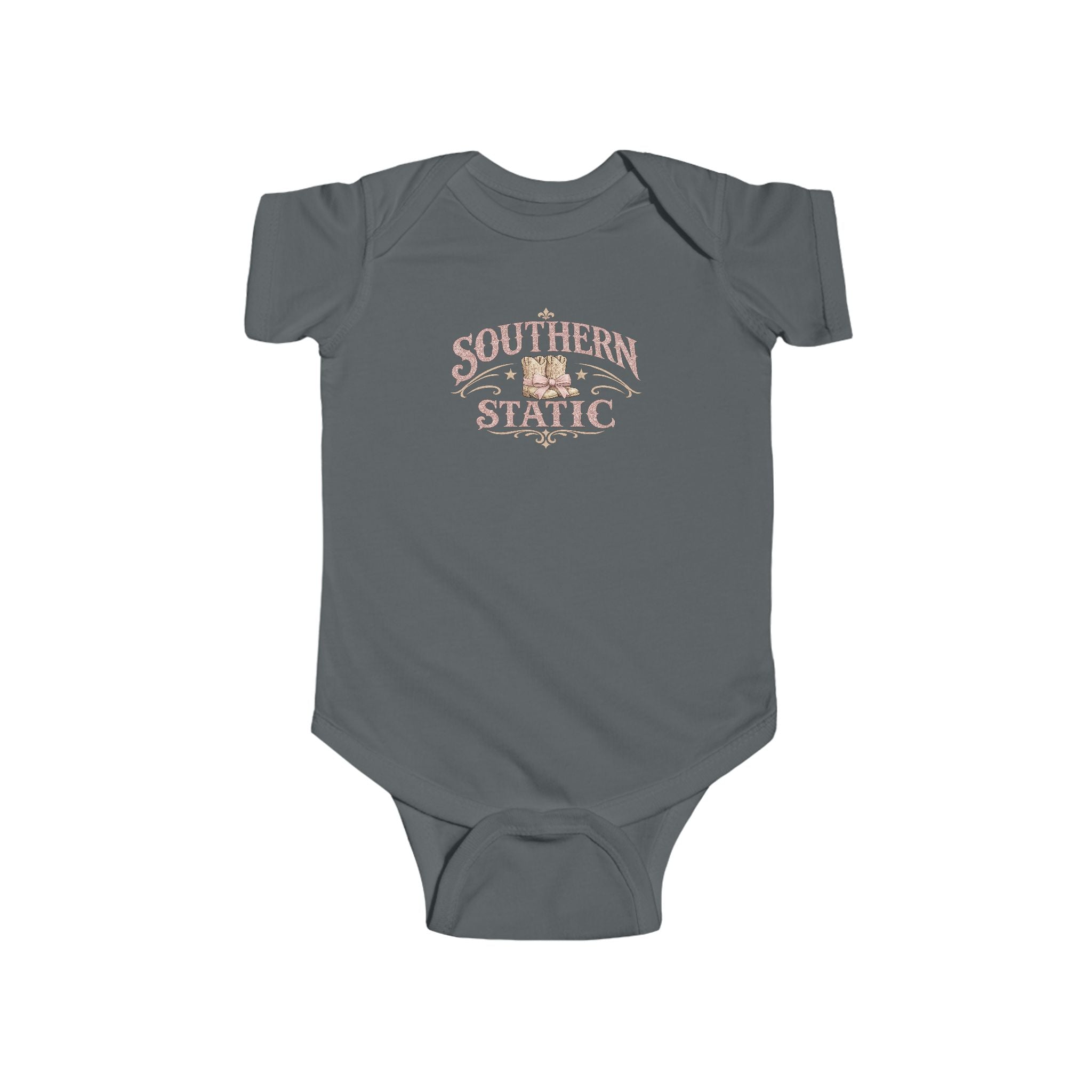 Southern Static Baby Bodysuit — Vintage Logo Infant Onesie