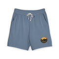 Lightweight Fleece Sweat Shorts — Vintage Sunset Patch