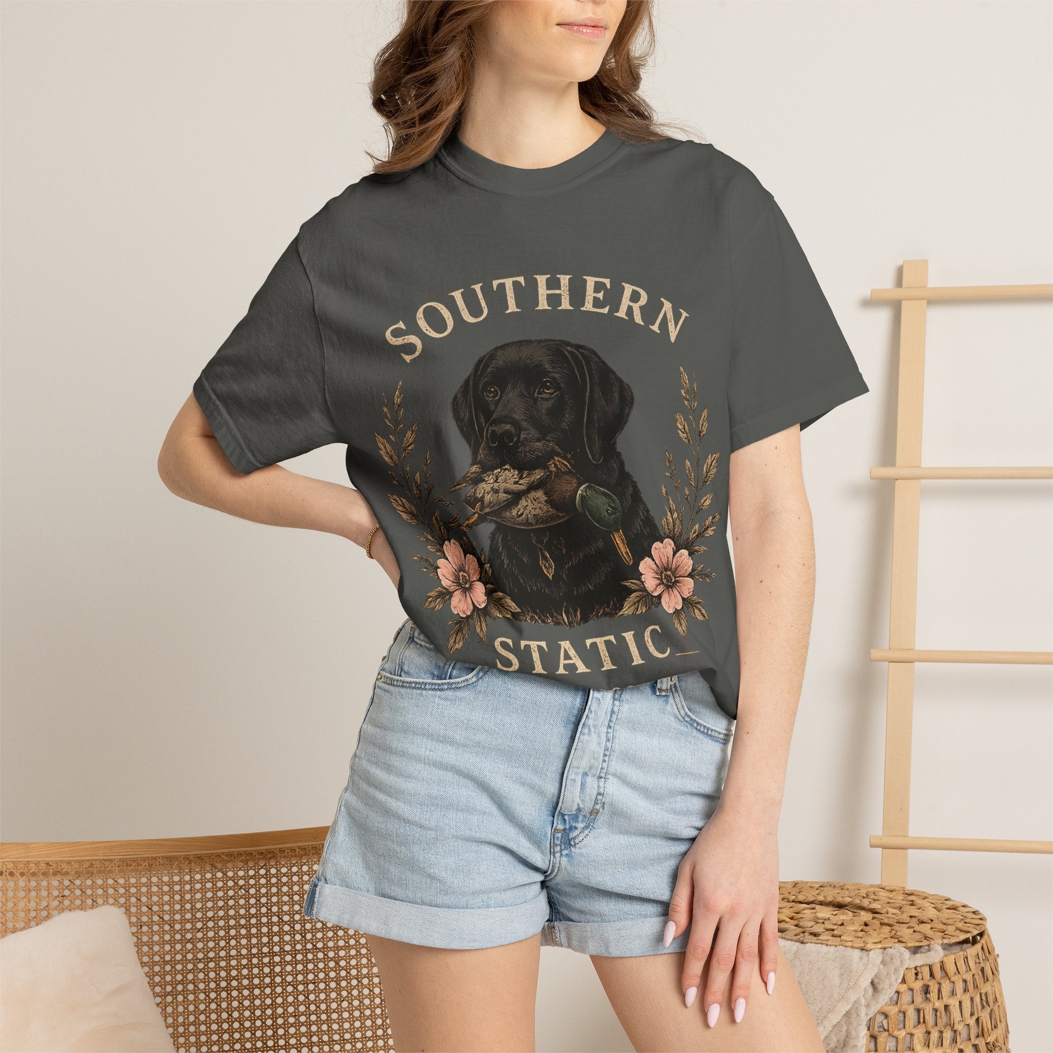 Southern Static Hunting Dog T-Shirt