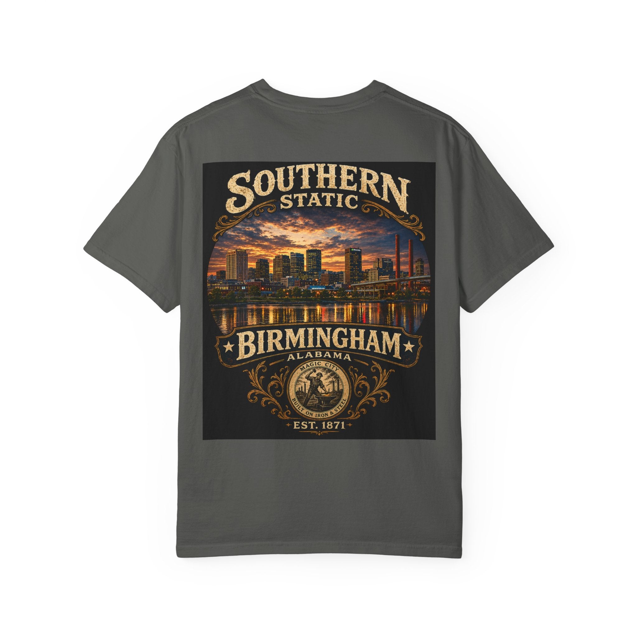 Southern Static Birmingham Skyline T-Shirt