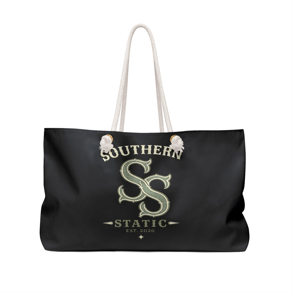 Southern Static Weekender Bag – Vintage SS Logo Travel Tote