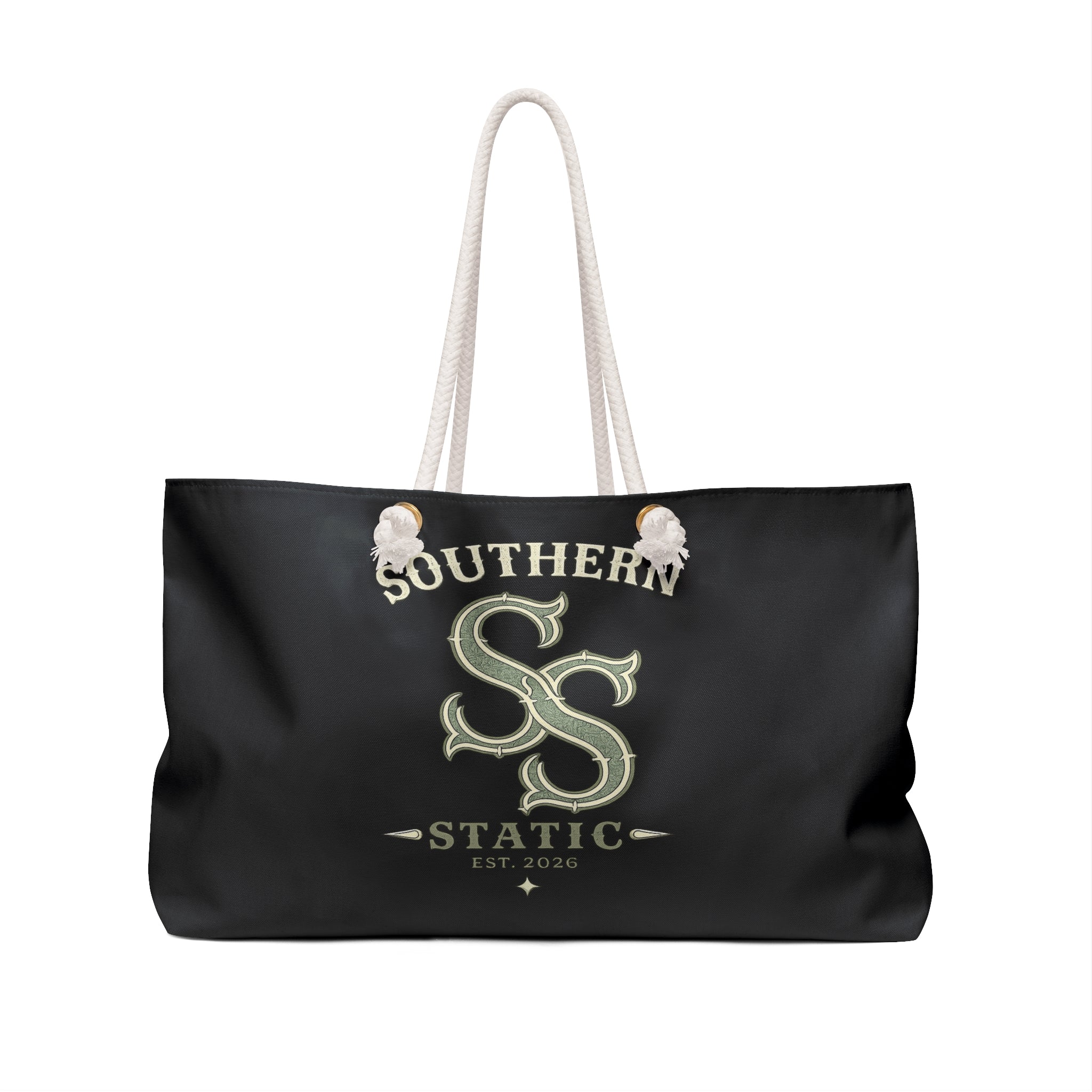 Southern Static Weekender Bag – Vintage SS Logo Travel Tote