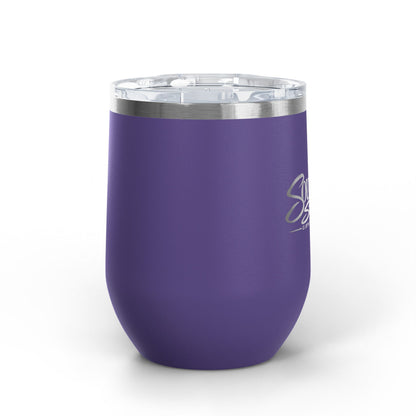 Southern Static 12oz Wine Tumbler - Insulated Stainless Steel Travel Cup