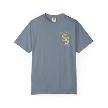 Huntsville Alabama Southern Static T-Shirt — Vintage City Skyline Tee