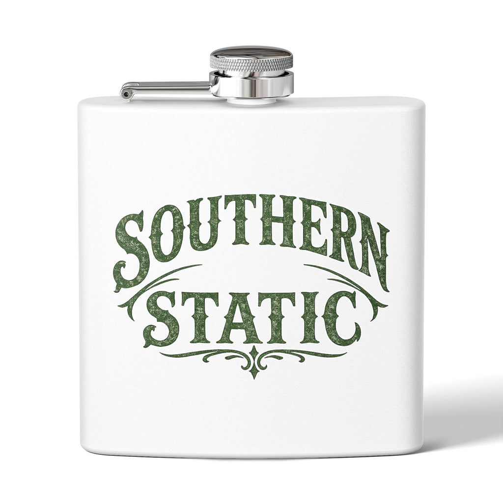Southern Static Flask | 6oz Stainless Steel Hip Flask