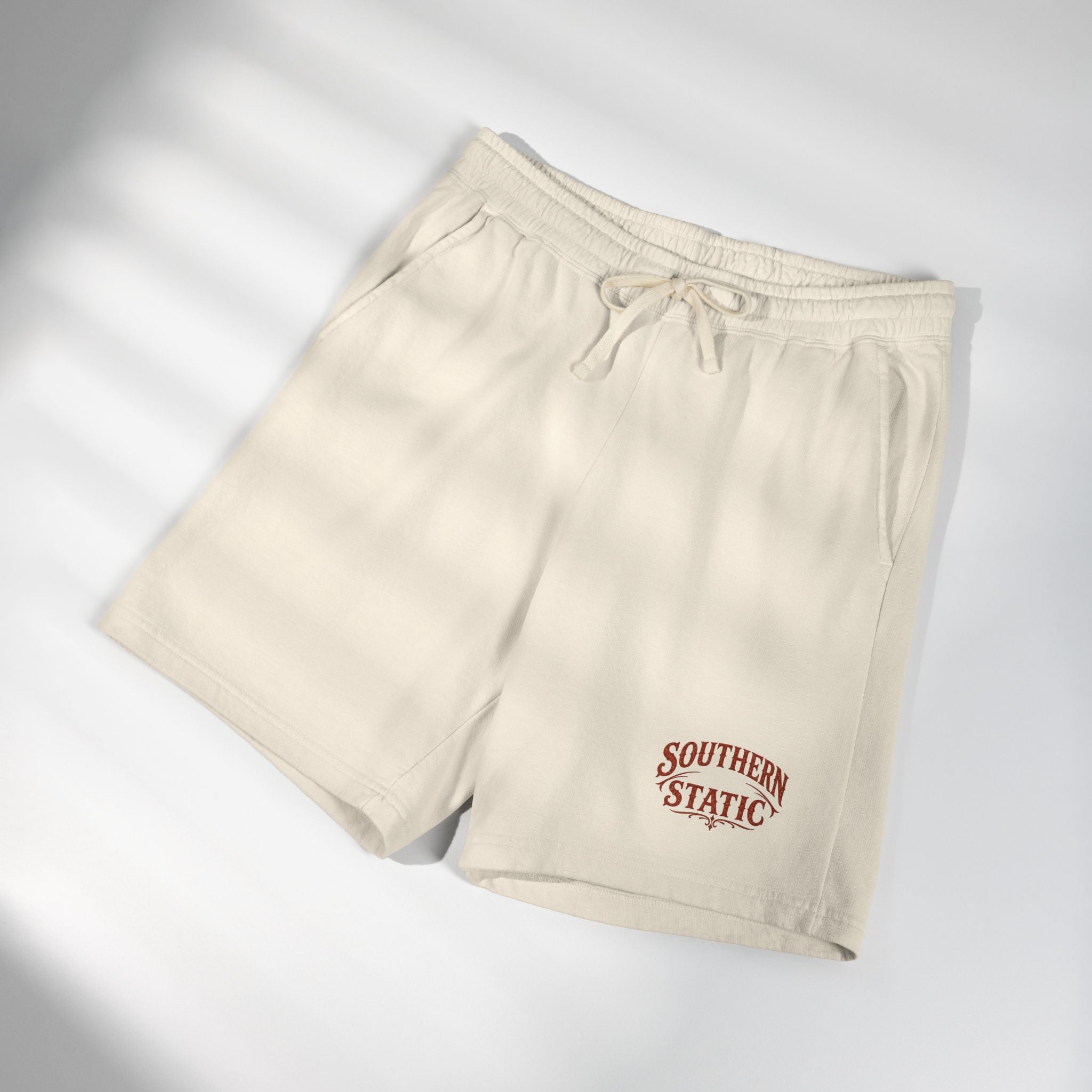 Southern Static logo sweat shorts | fleece lounge shorts