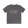 Kids 'Southern Static' Graphic Tee — Patriotic American Flag Youth T‑Shirt