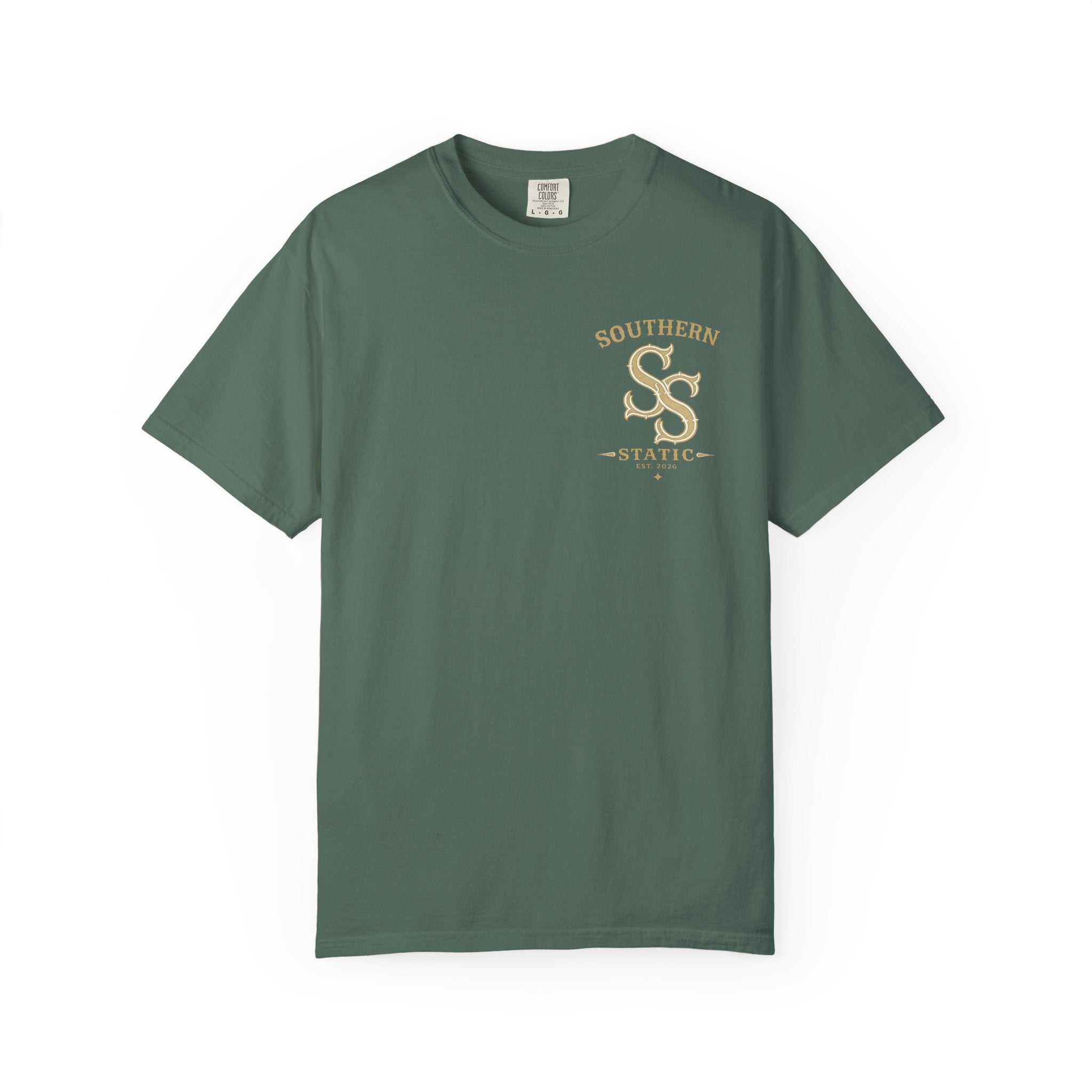 Southern Static Bass Fishing T-Shirt — Vintage Logo Tee