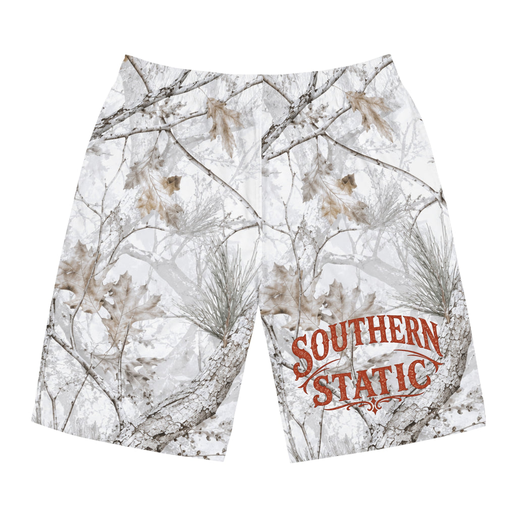 Southern Static Logo Board Shorts — Men’s Quick-Dry Beach Trunks