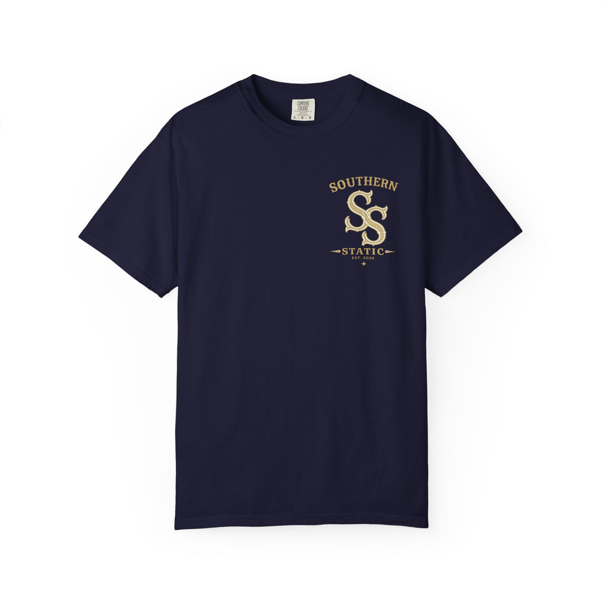 Huntsville Alabama Southern Static T-Shirt — Vintage City Skyline Tee