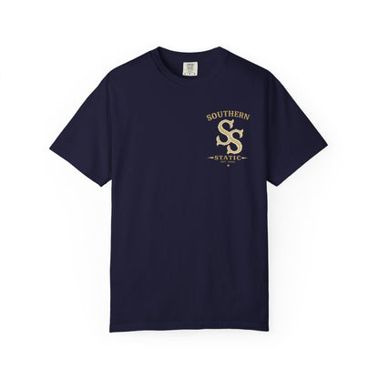 Huntsville Alabama Southern Static T-Shirt — Vintage City Skyline Tee