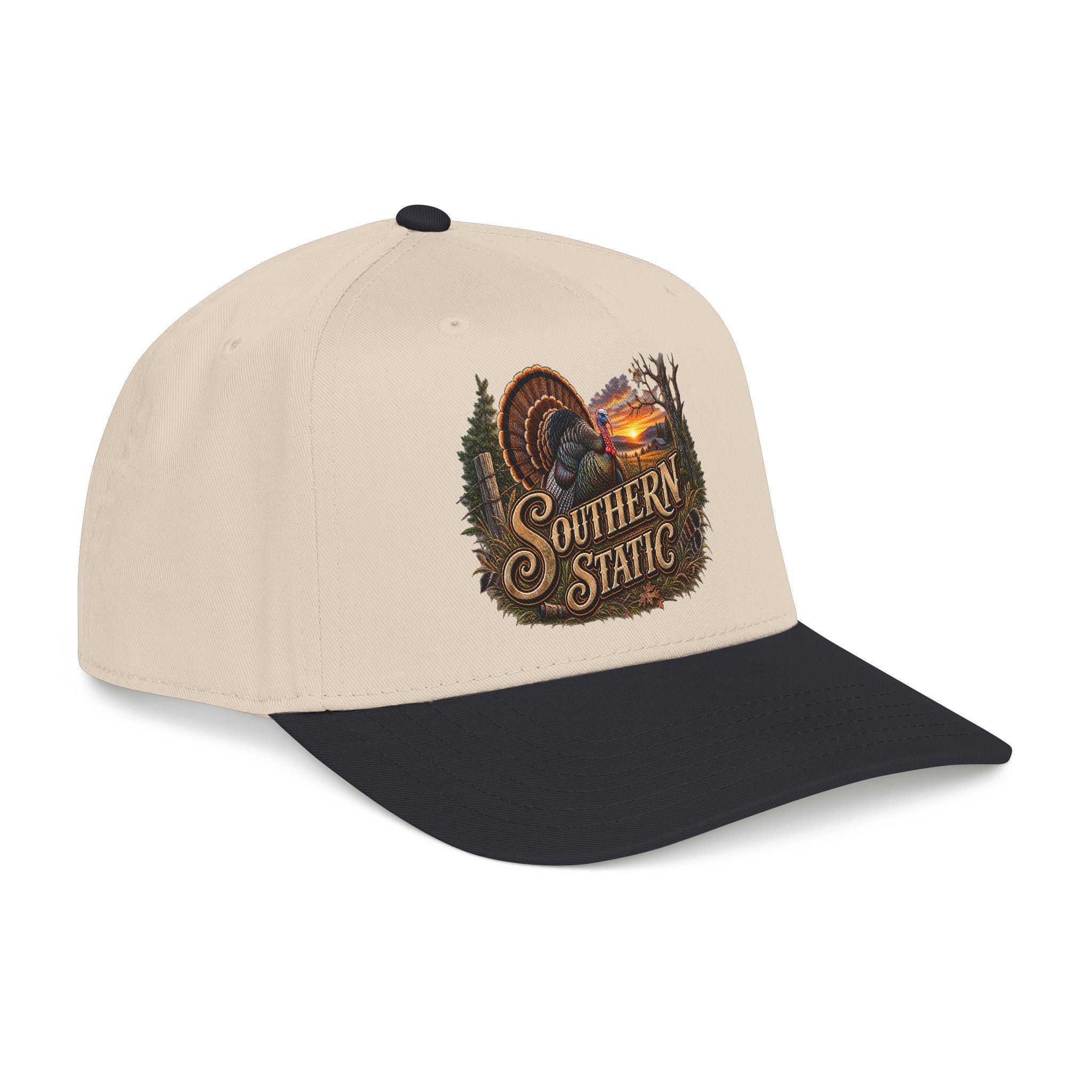 Southern Static Turkey Hunting Baseball Cap