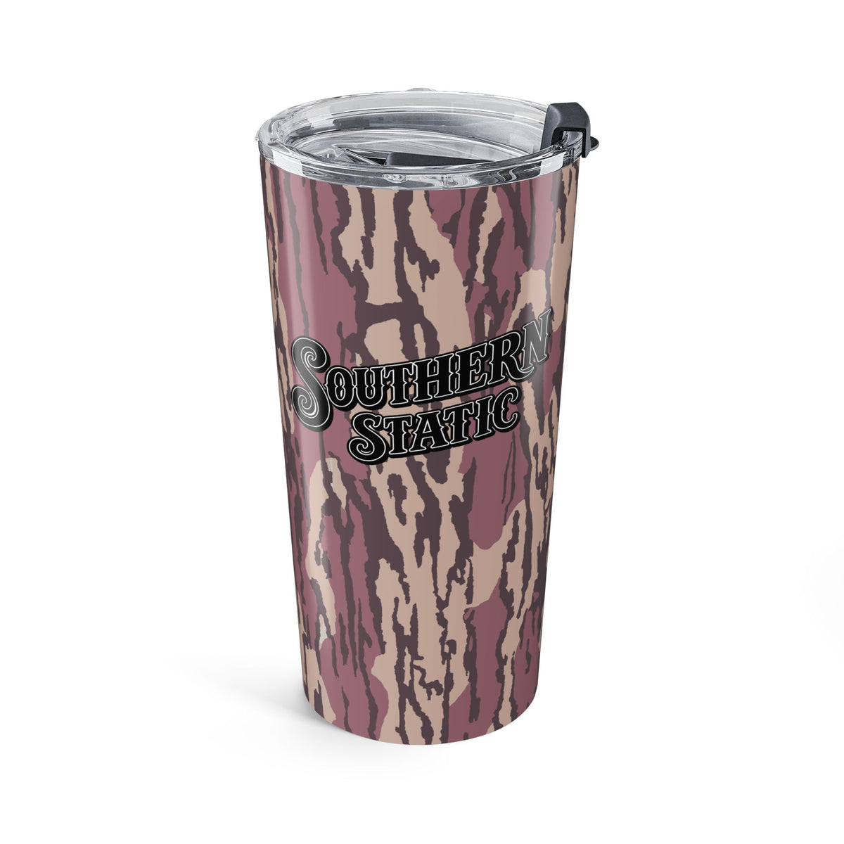 20oz Pink Camo Tumbler – Southern Static Insulated Travel Cup