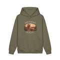 Southern Static Hoodie — Vintage Sunset Cowboy Graphic Hoodie