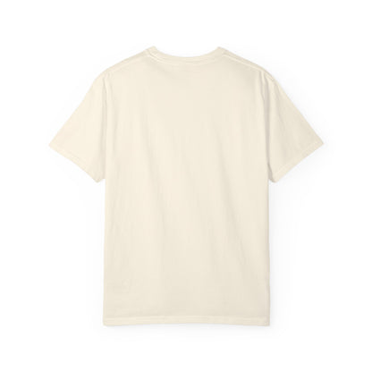 Southern Static Fishing T-Shirt — Woman & Dog Beach Sunset Tee