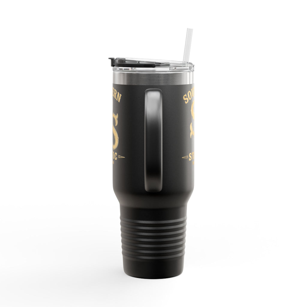 40oz Insulated Travel Mug — Southern Static Logo Stainless Tumbler