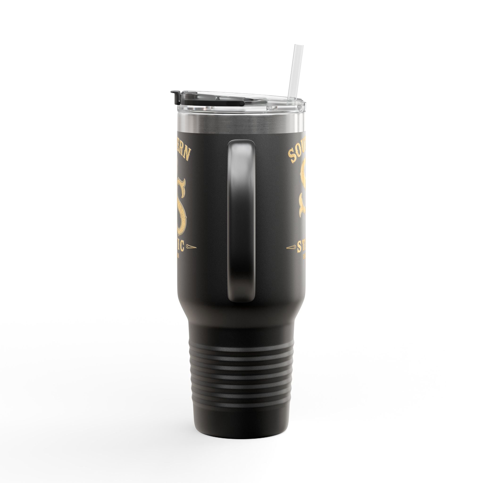 40oz Insulated Travel Mug — Southern Static Logo Stainless Tumbler