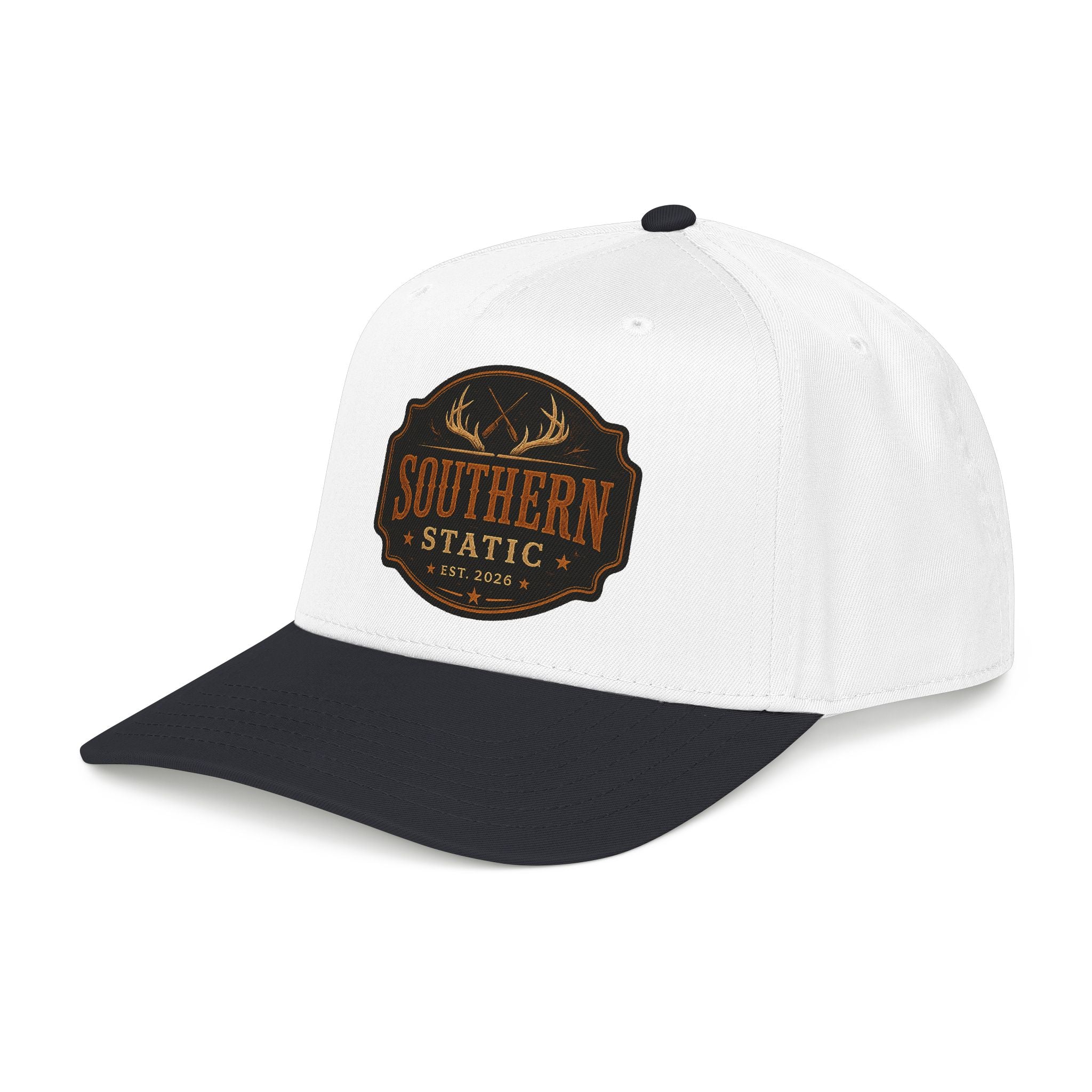 Southern Static Leather Patch Baseball Cap