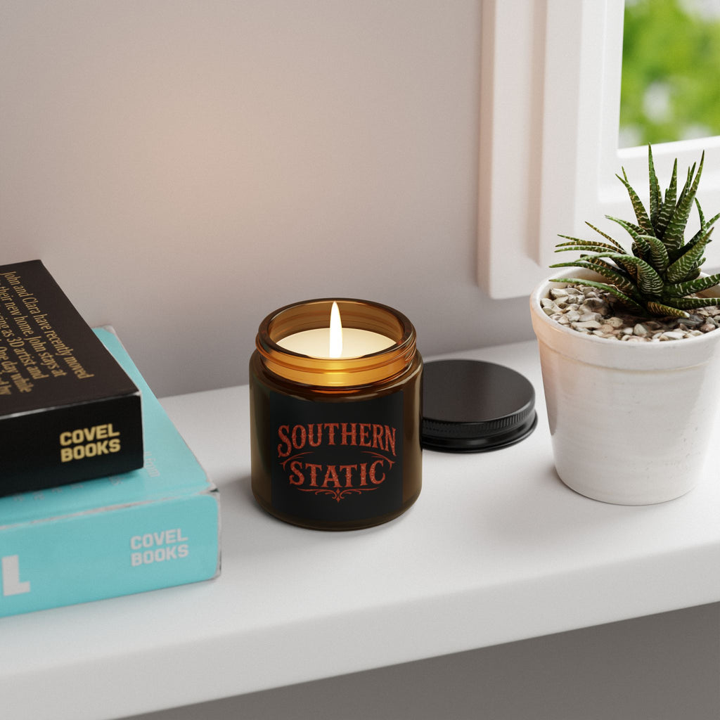Southern Static Candle | Amber Jar Soy Candle