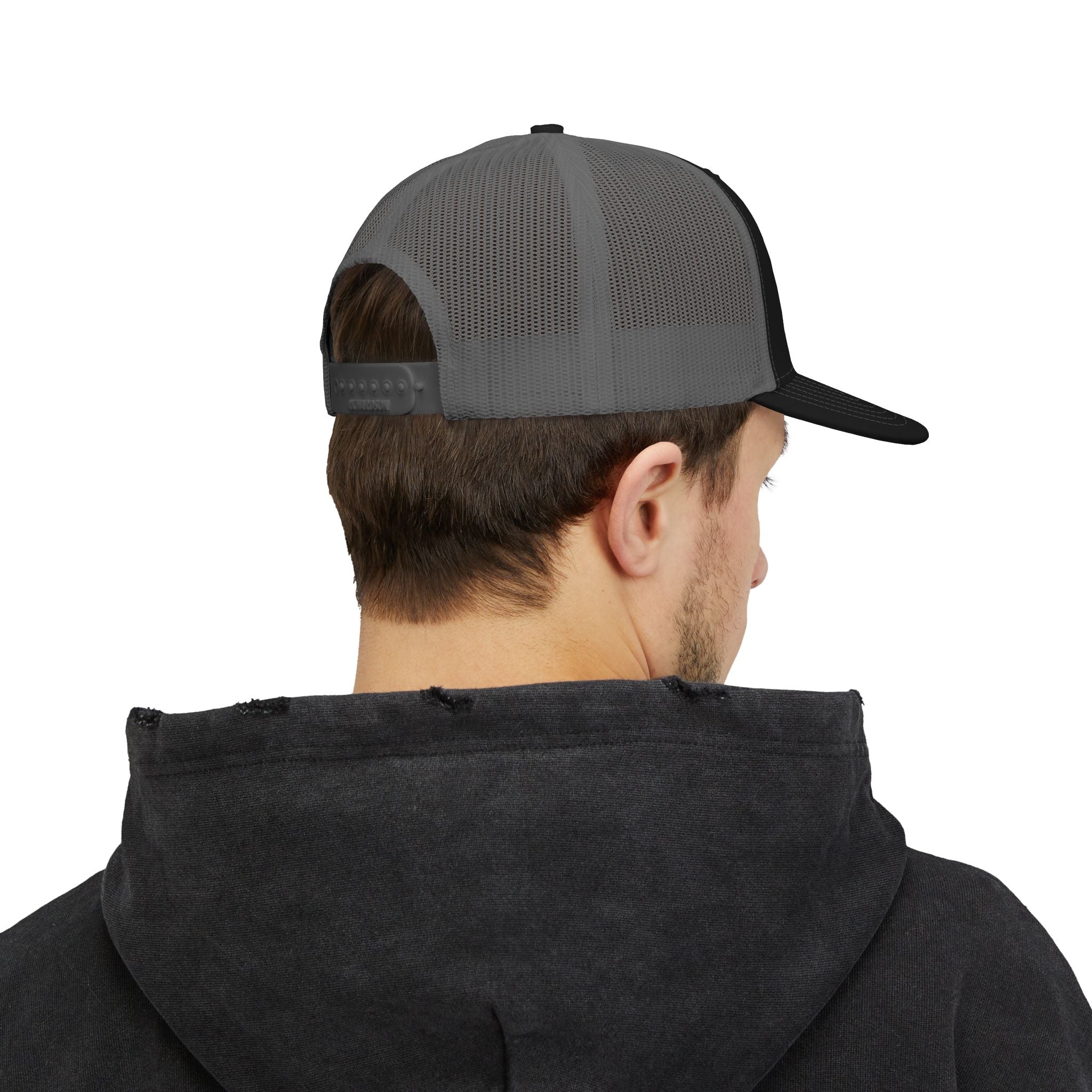 Southern Static Snapback Cap | Trucker Hat, Embroidered Logo, Retro Country