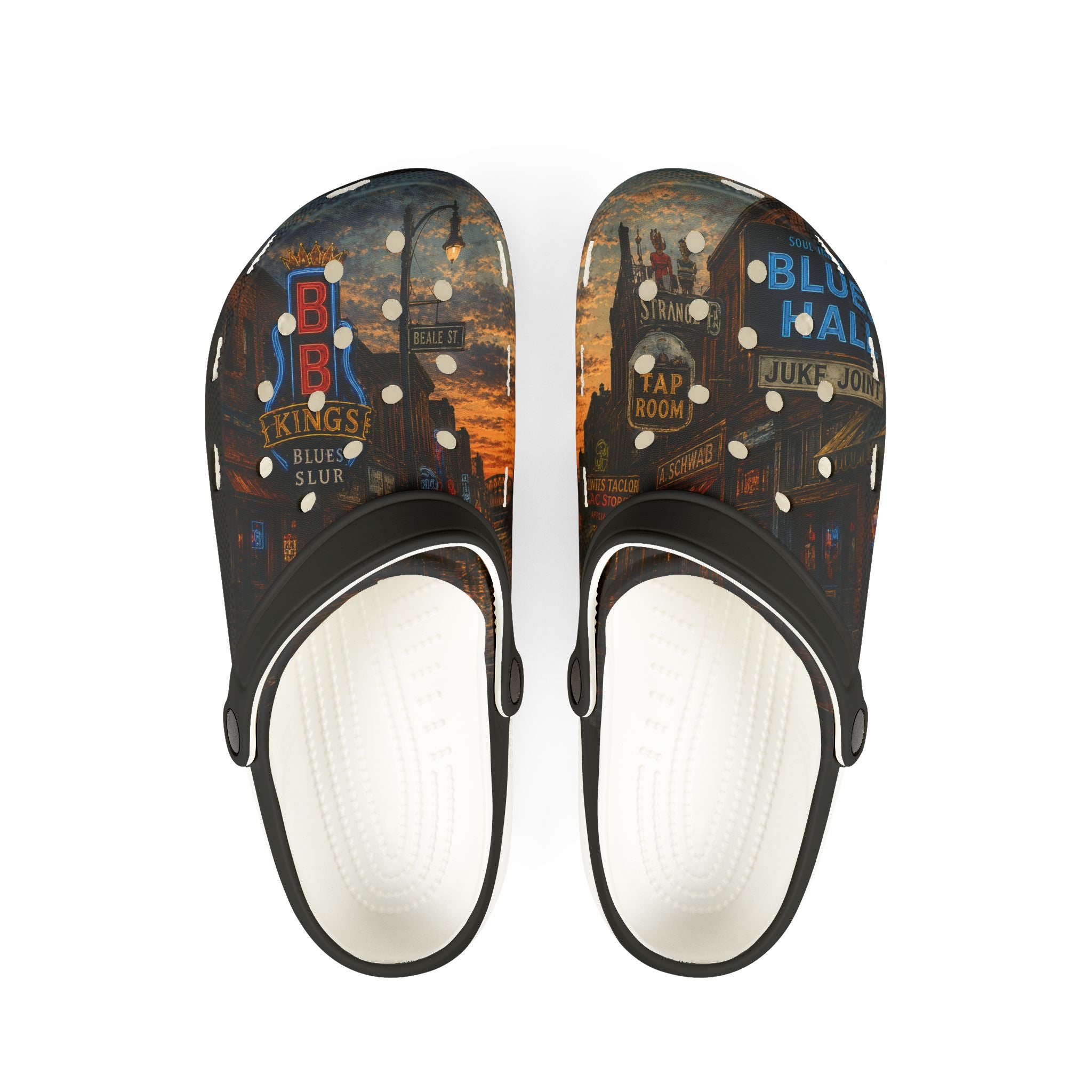 Neon City Nights Clog
