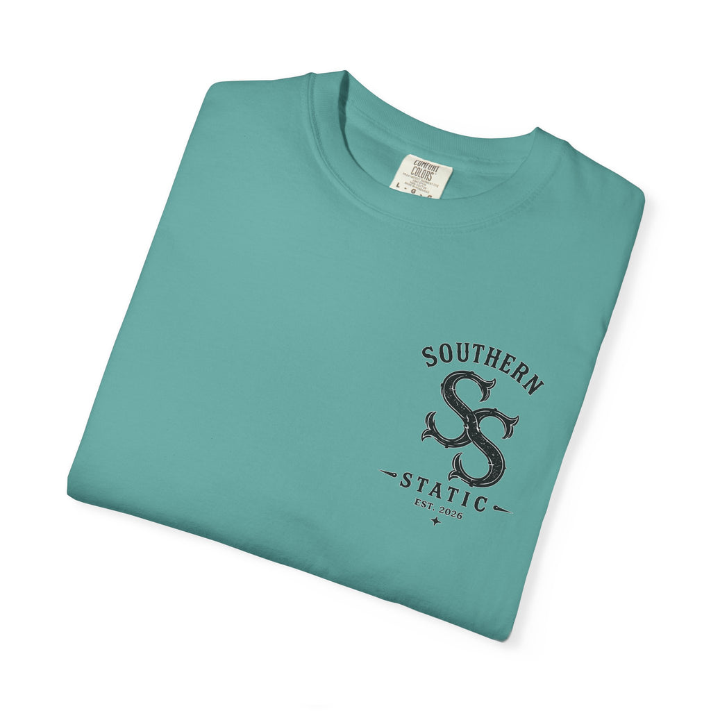 Fishing Logo T-Shirt — "Southern Static" Lure Graphic