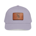 Leather Patch Baseball Cap – Vintage Southern Static Logo