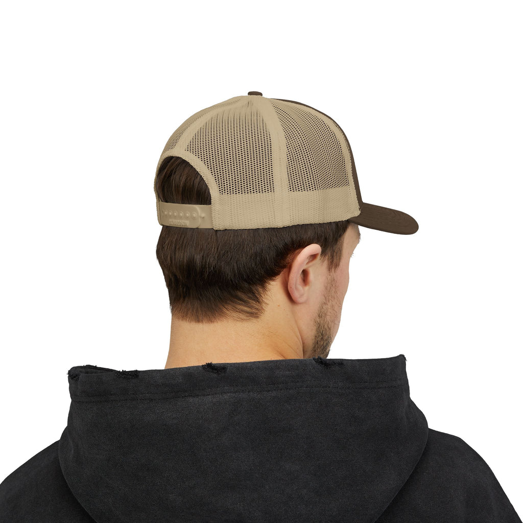 Franklin Vintage Truck Patch Snapback Trucker Cap | Retro Truck Logo