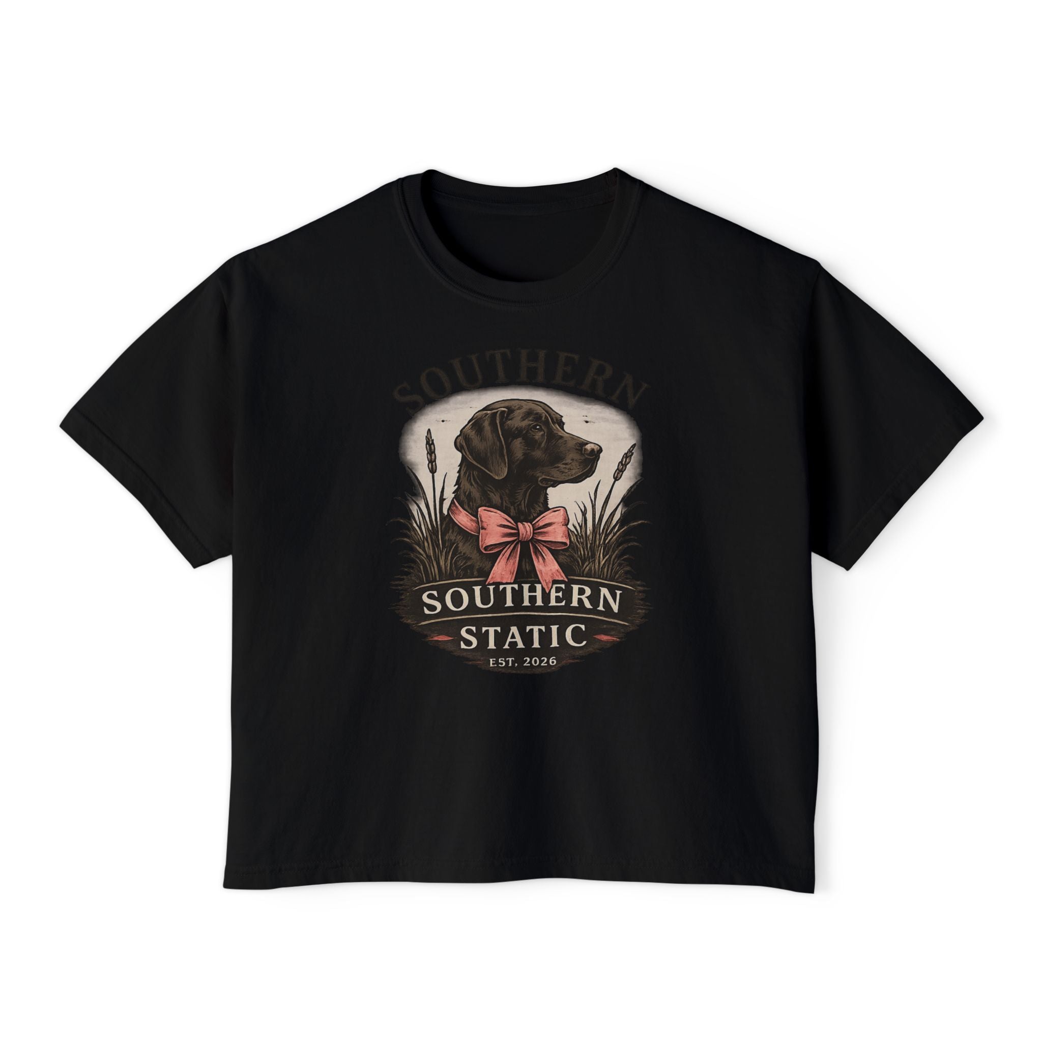 Southern Station Labrador Graphic Tee — Women's Boxy T-Shirt