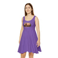 Vintage Skater Dress – 'Adventure Awaits' Scenic Graphic