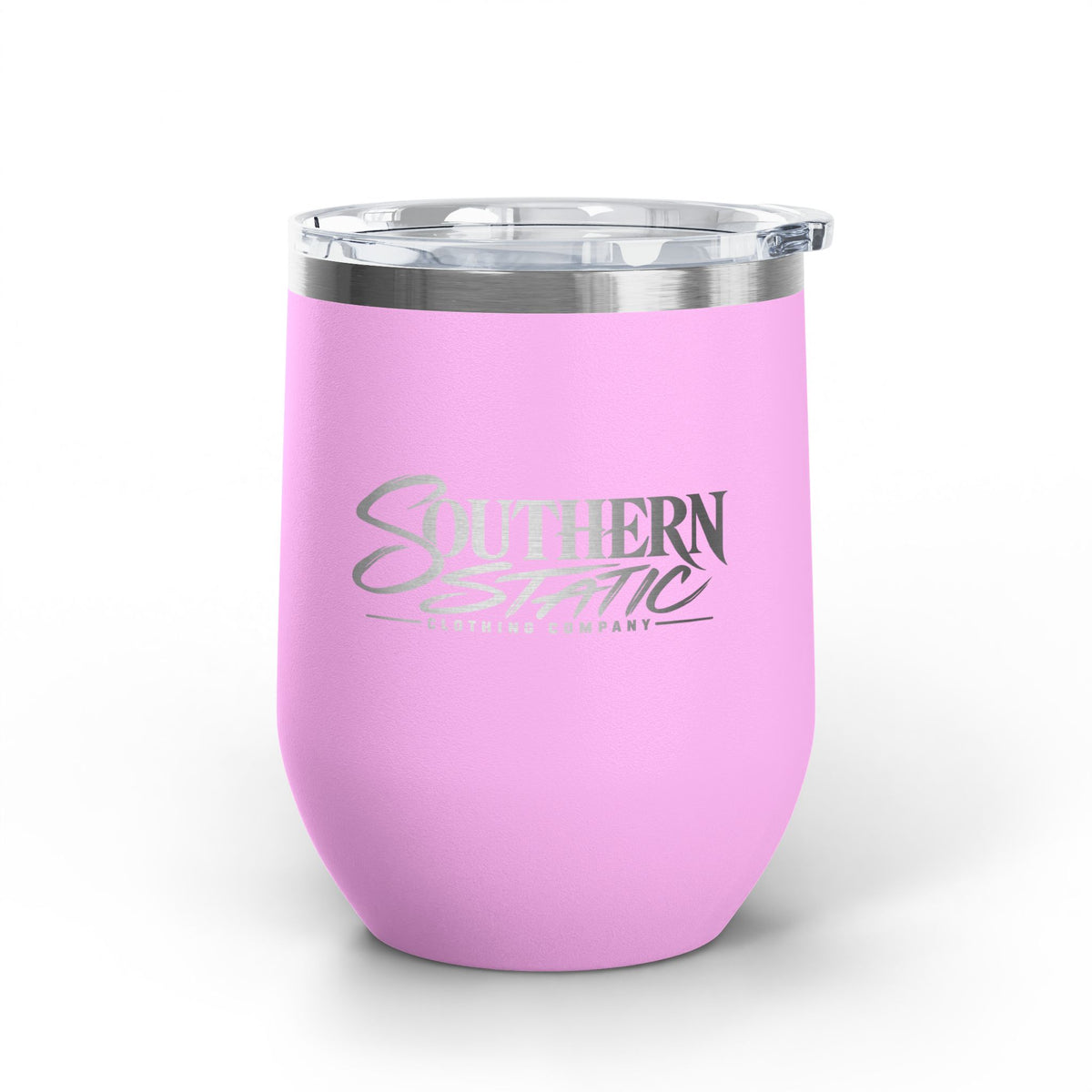 Southern Static 12oz Wine Tumbler - Insulated Stainless Steel Travel Cup