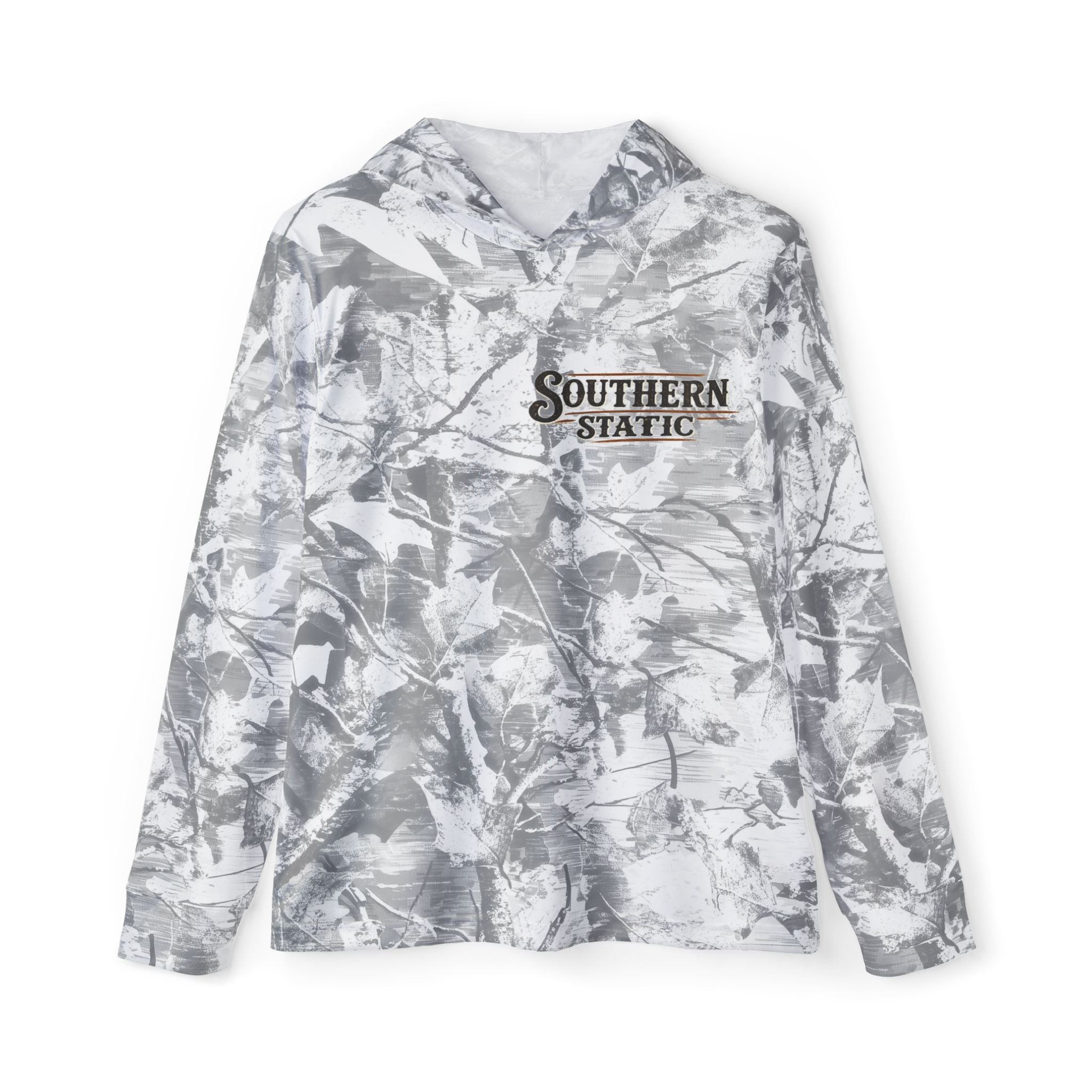 Southern Static Men's Tie-Dye Warmup Hoodie — Lightweight Athletic Pullover