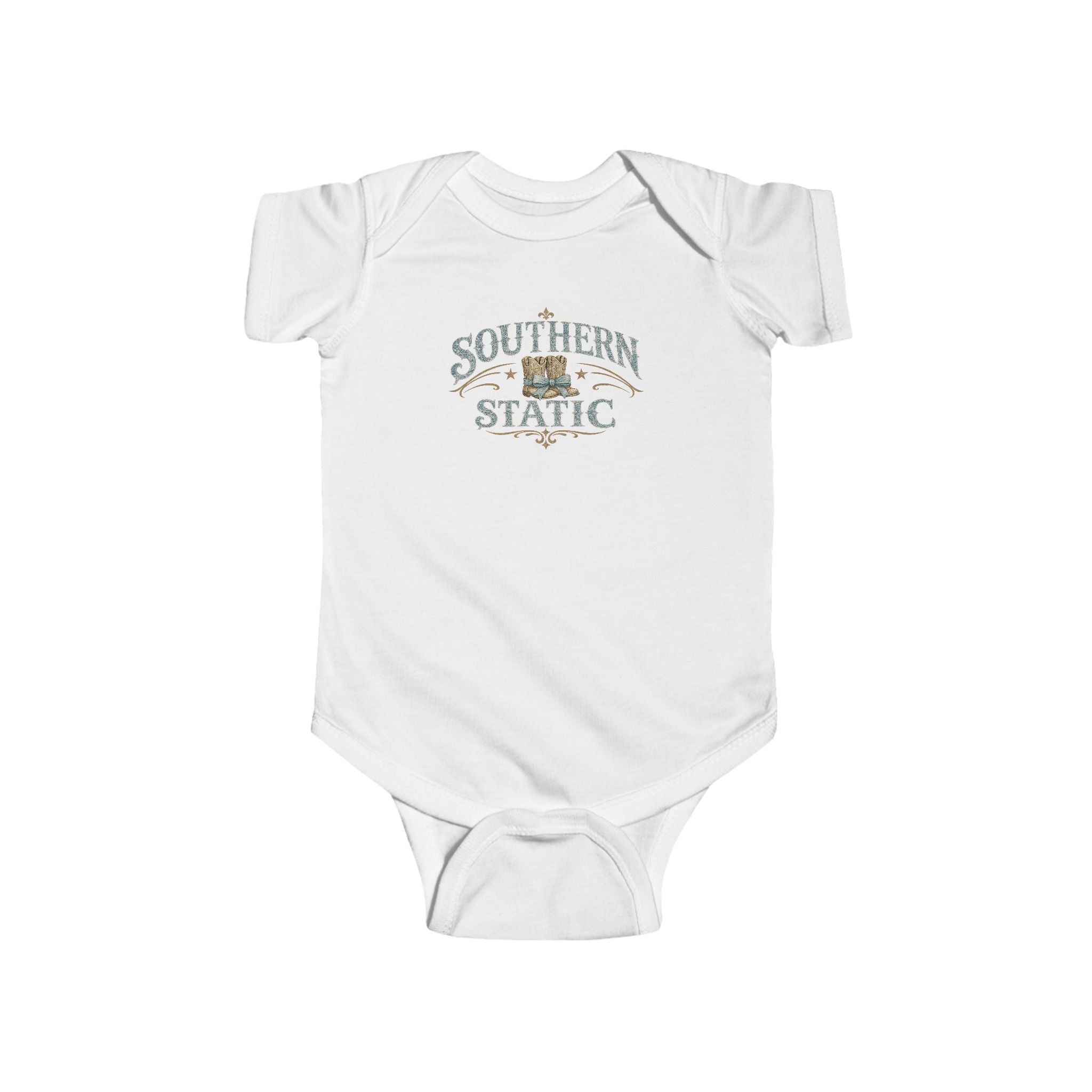 Infant Bodysuit - "Southern Static" Vintage Truck Baby Onesie