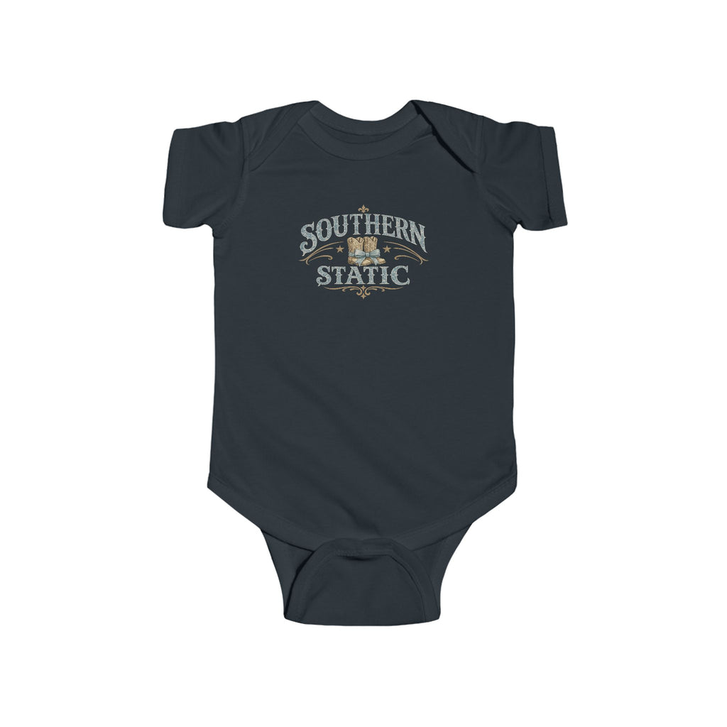 Infant Bodysuit - "Southern Static" Vintage Truck Baby Onesie