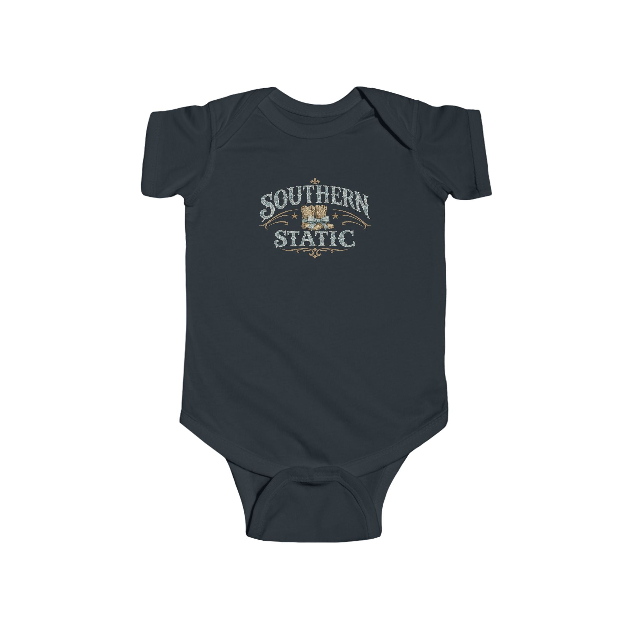 Infant Bodysuit - "Southern Static" Vintage Truck Baby Onesie