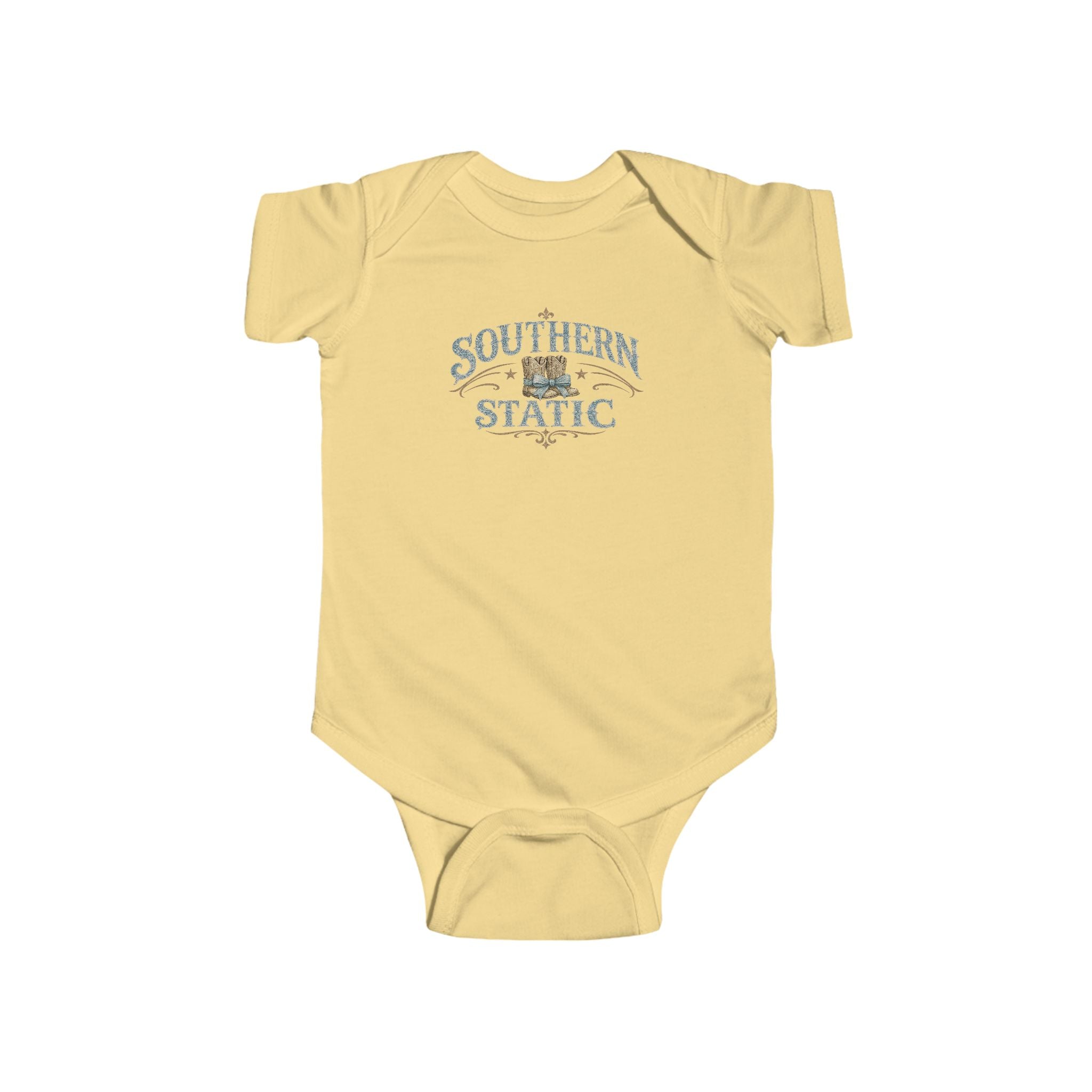 Infant Bodysuit - "Southern Static" Vintage Truck Baby Onesie