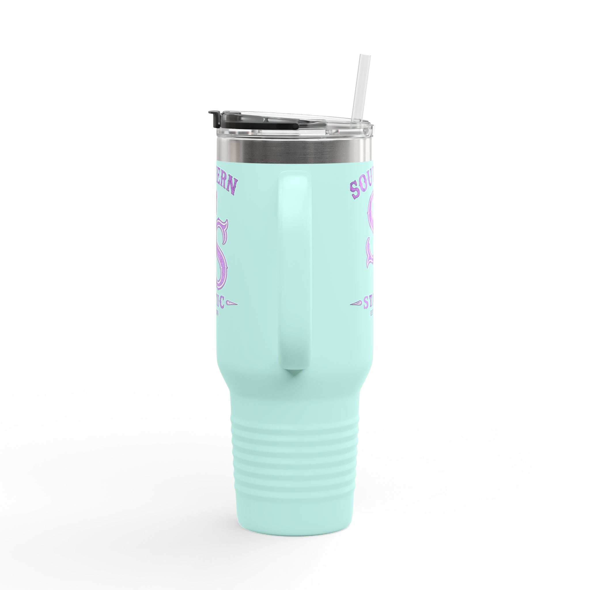 40oz Insulated Travel Mug — Southern Static Logo Stainless Tumbler