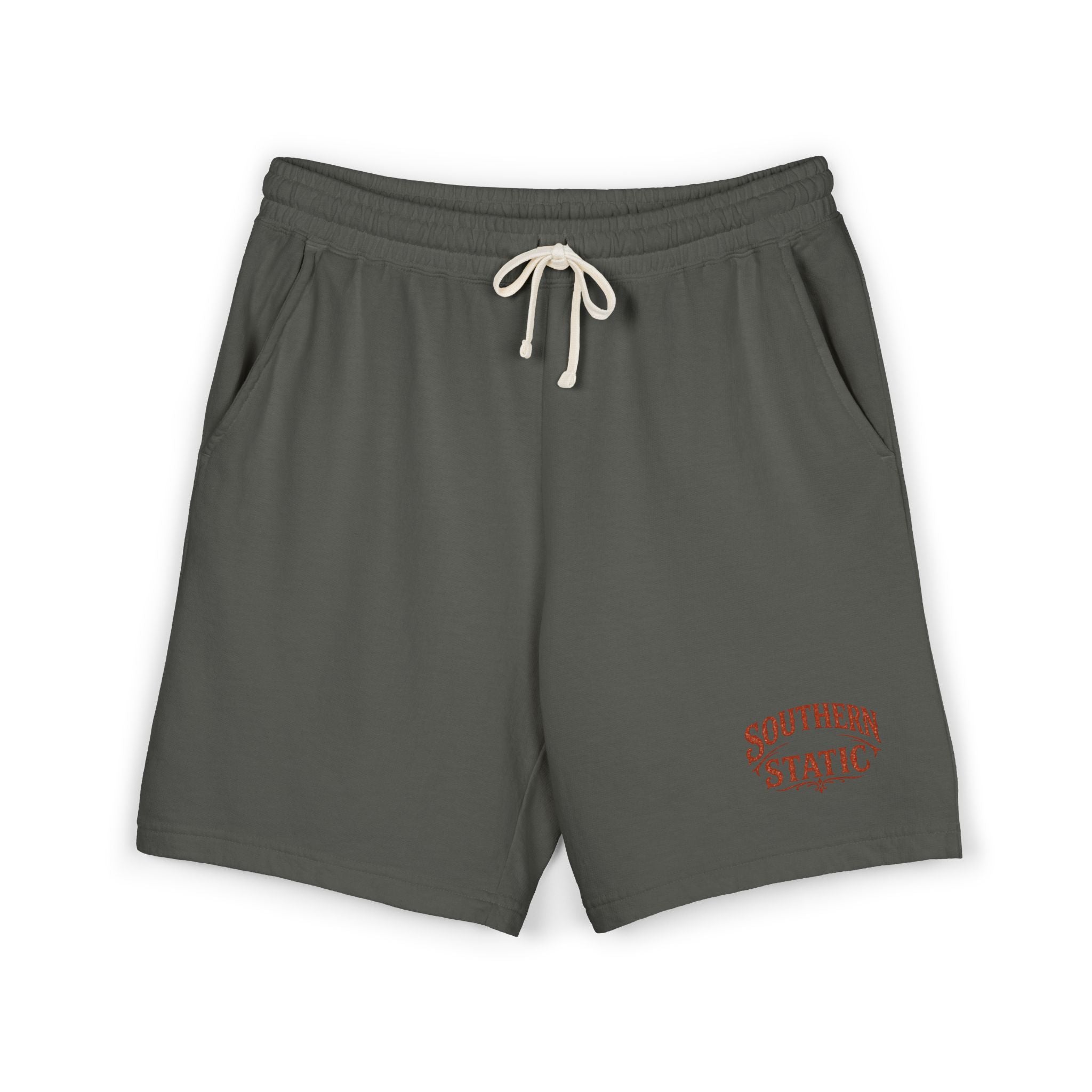 Southern Static logo sweat shorts | fleece lounge shorts