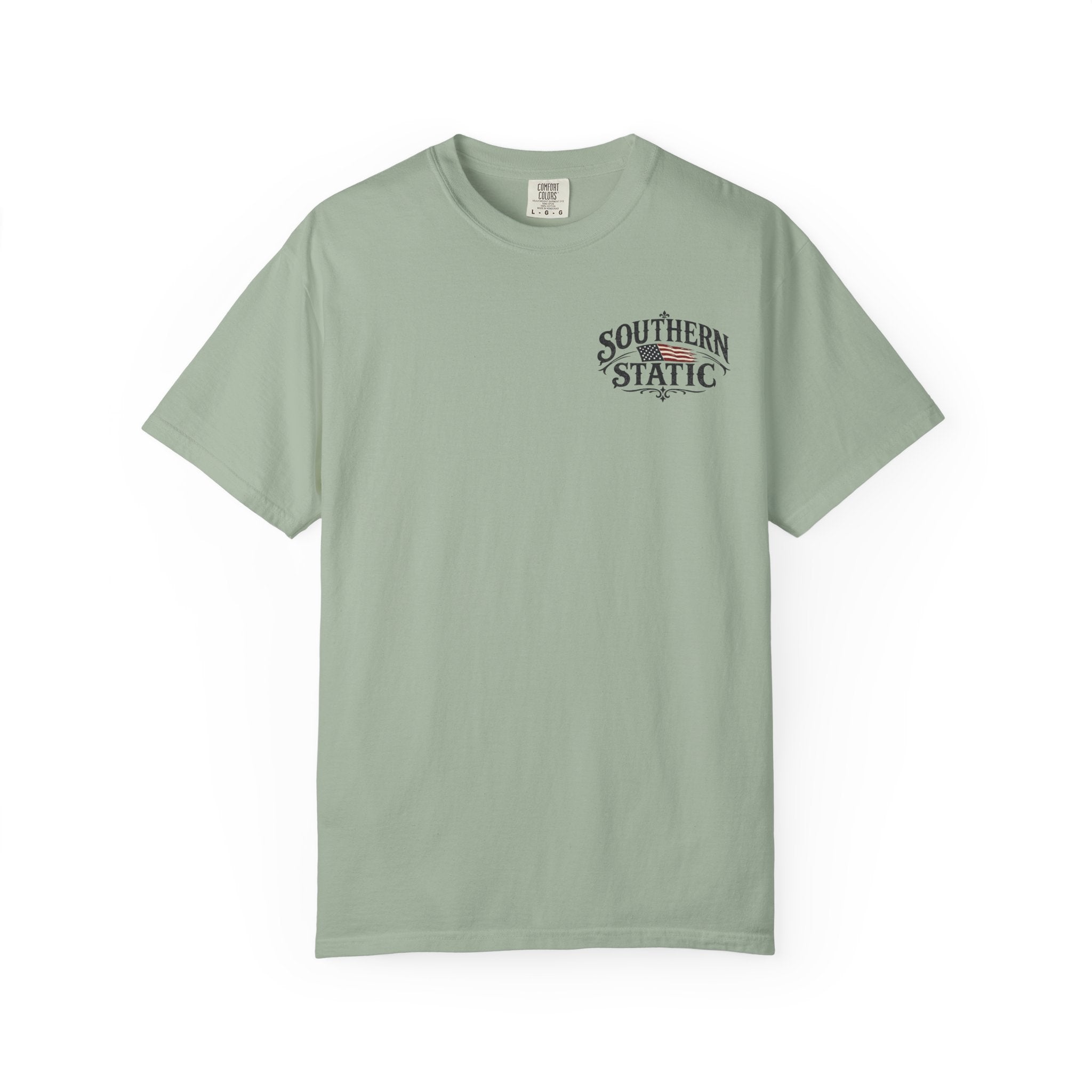 Southern Static Windmill T-Shirt — Vintage Sunset Graphic Tee